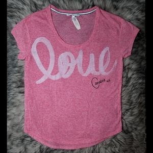 🔥NWT Victoria's Secret "Love Candice" Tee
